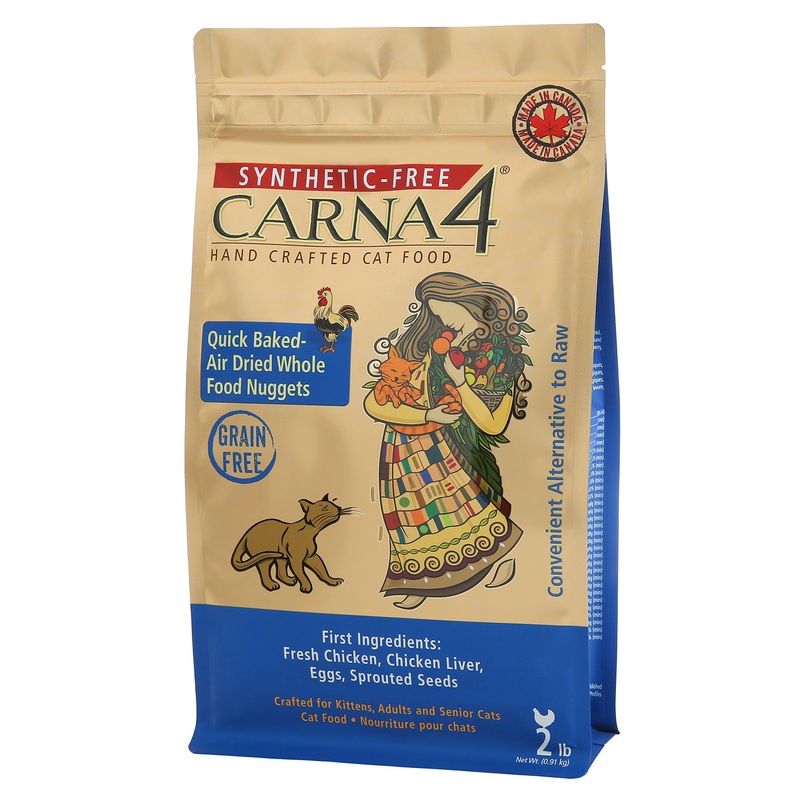 Carna4 Cat Food Chicken Formula Cat Food 2 Lb