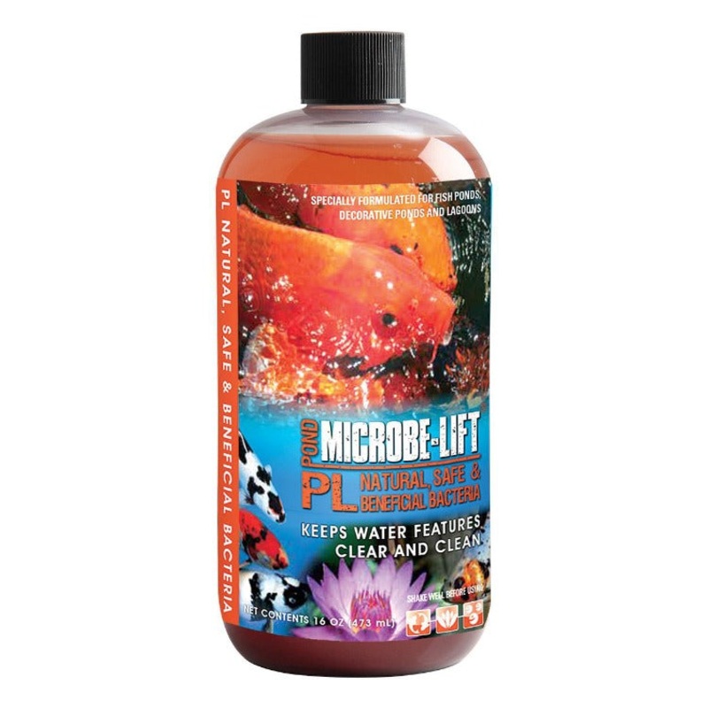 Microbe-Lift PL Outdoor Pond Beneficial Bacteria 16 oz