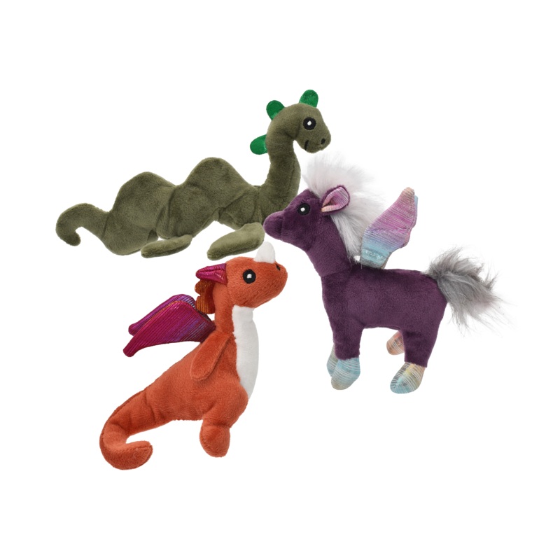 Multipet Cat Plush Toy Mythical Creatures Mini Assorted