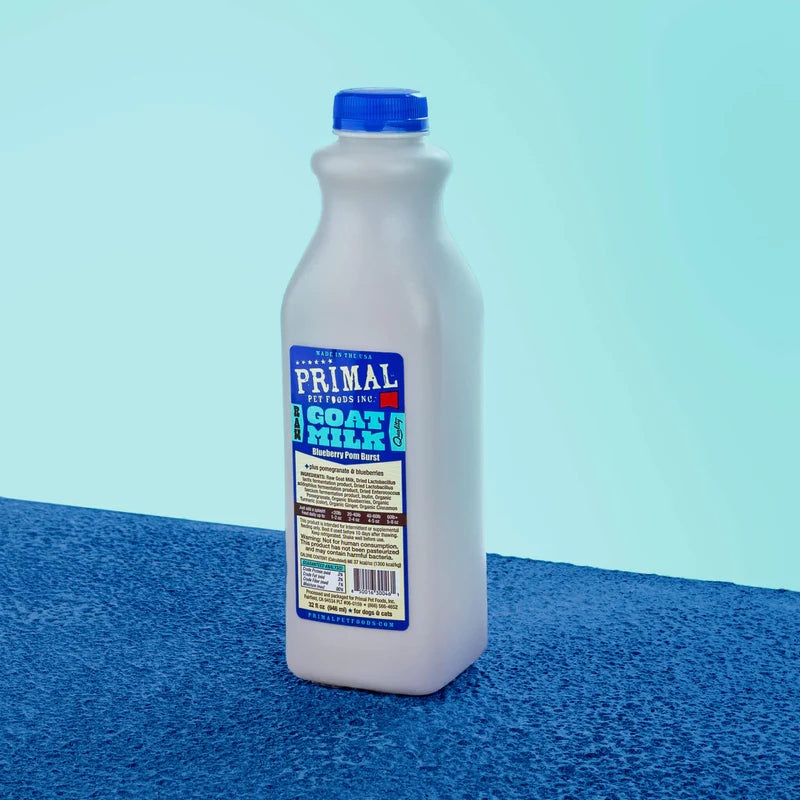Primal Pet Foods Goat Milk+ Blueberry Pom Burst 1 Quart