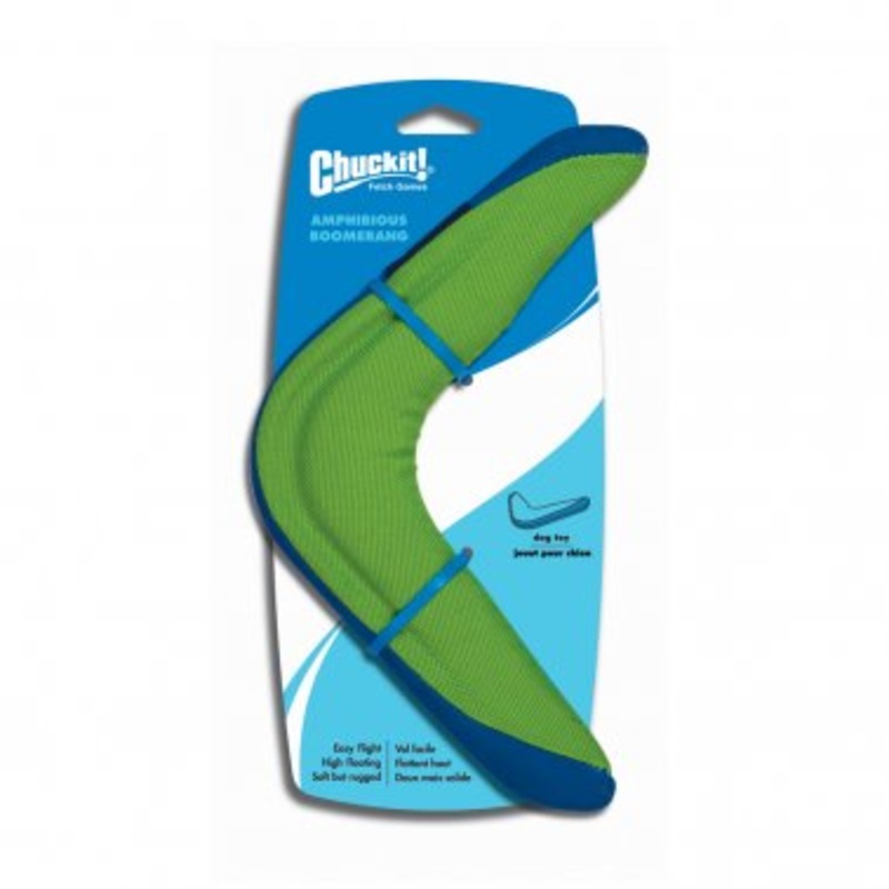 Chuckit! Amphibious Boomerang Dog Toy Pack of 1