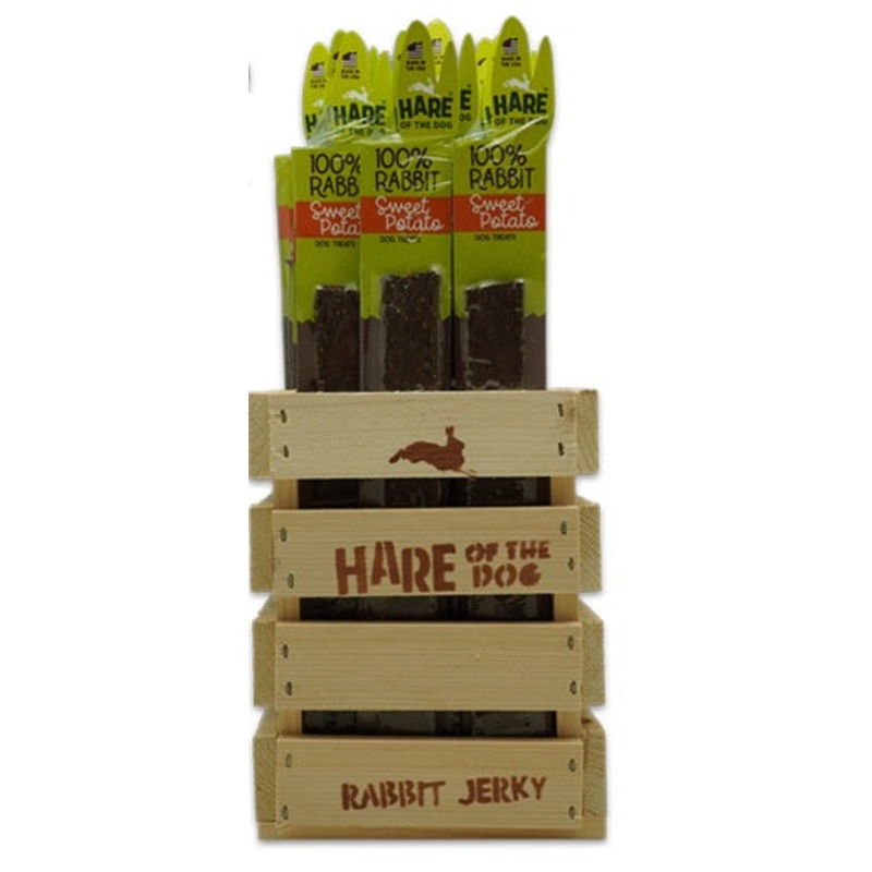 Hare of the Dog 100% Rabbit  Sweet Potato Dog Treats