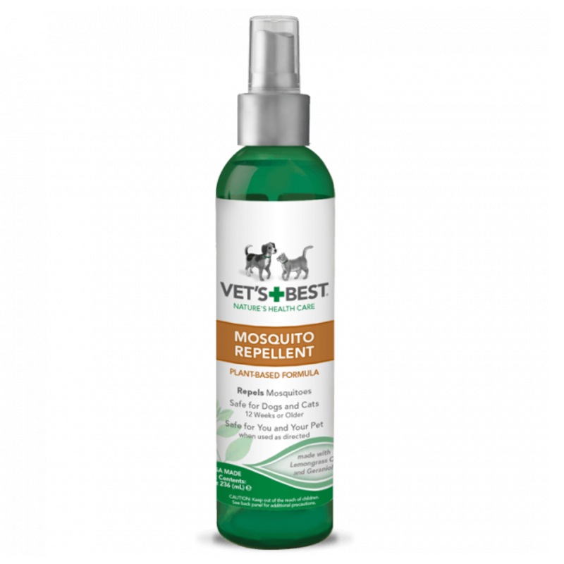 Vet’s Best Natural Mosquito Repellent for Dogs and Cats 8 oz
