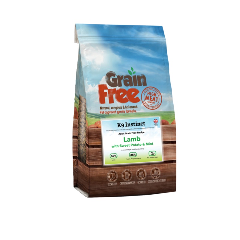 Lamb, Sweet Potato & Mint, Grain Free 2kg