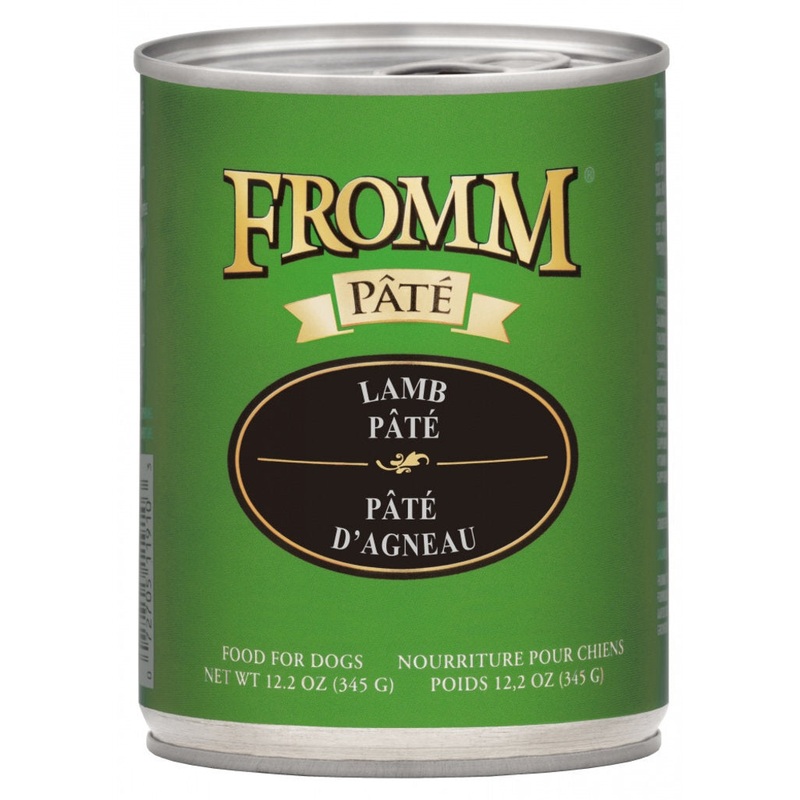 Fromm Canned Lamb Pte Dog Food 12/12.2oz Case of Cans