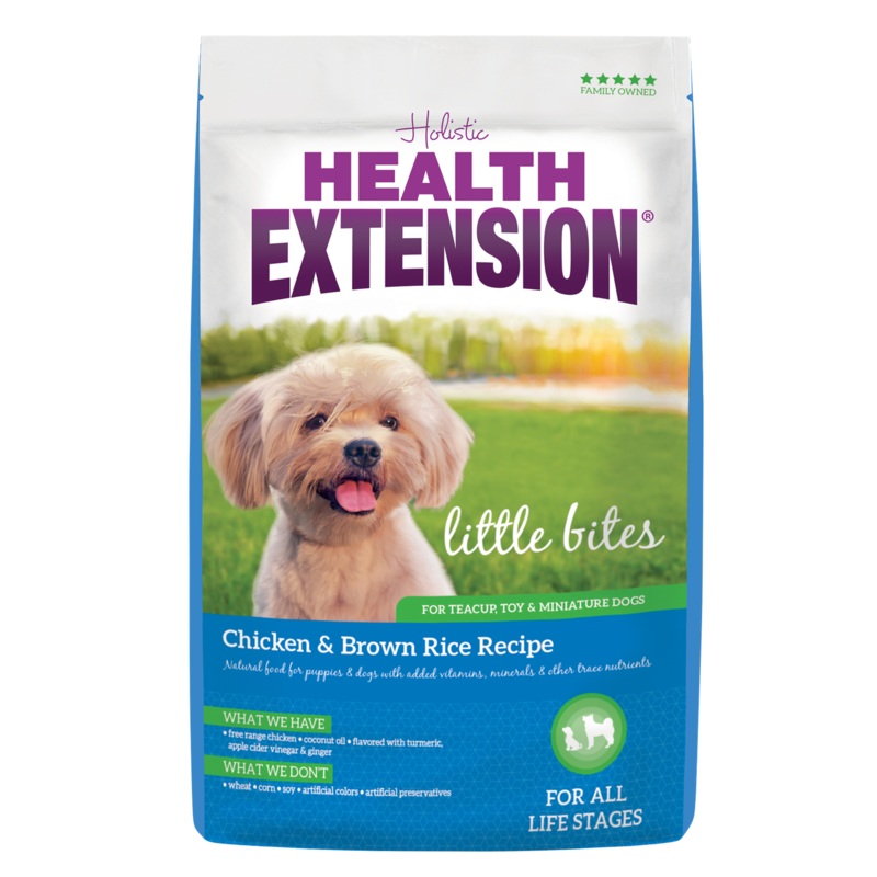 Health Extension Little Bites Chicken & Brown Rice Recipe Dog Food 30-lb