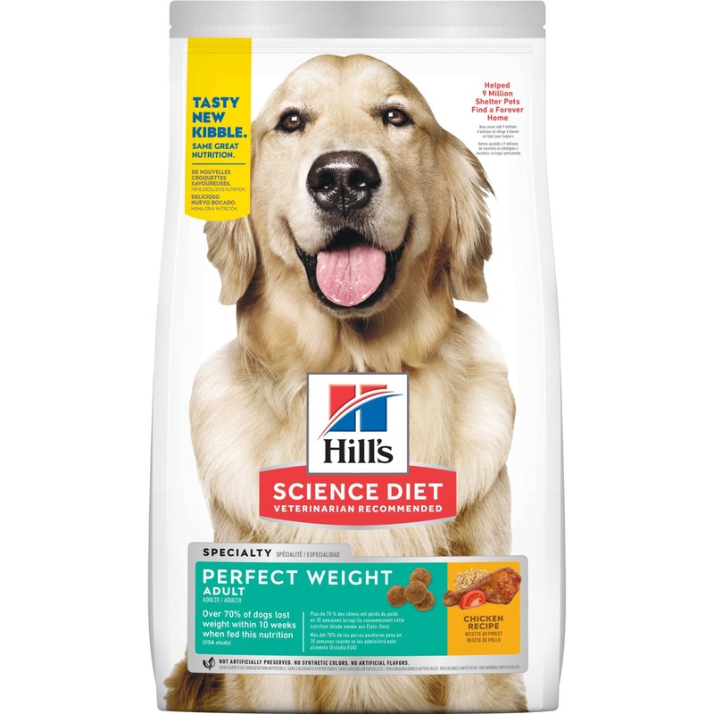 Hill’s Science Diet Adult Perfect Weight Dog Food 28.5-lb