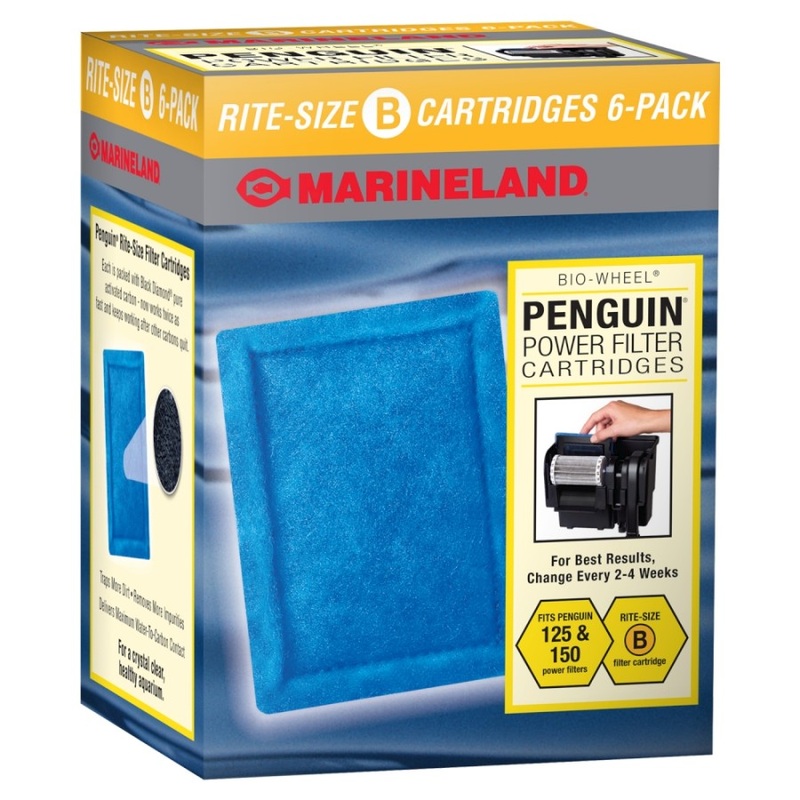 Marineland Replacement Cartridge for Penguin 150B, 110B, and 125B Power Filters