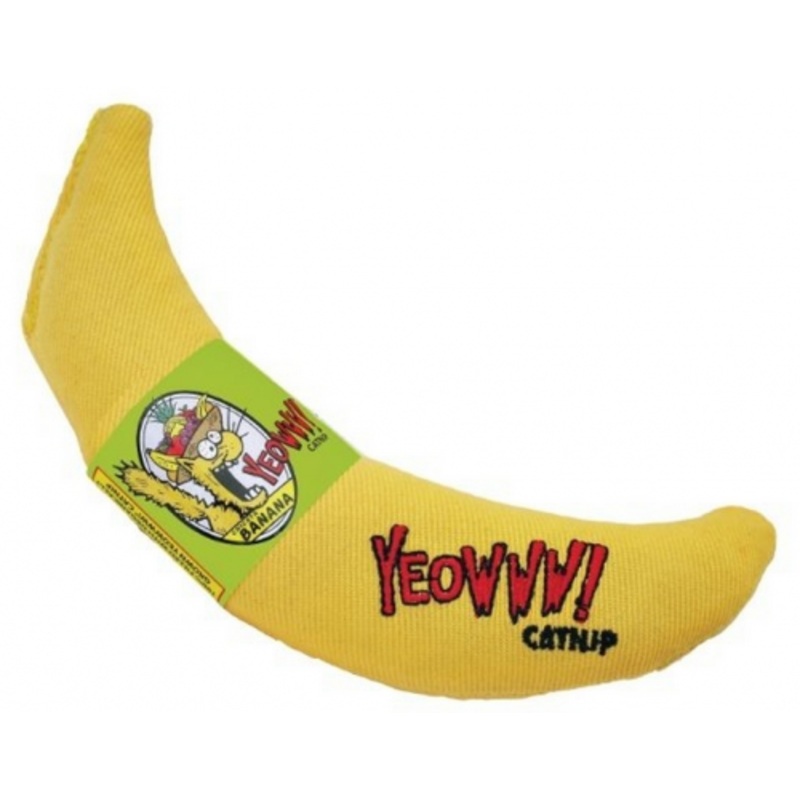 Yeowww! Banana Catnip Cat Toy