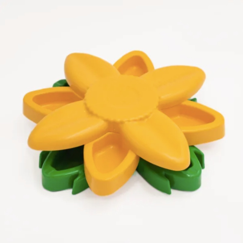 ZippyPaws SmartyPaws Puzzler – Sunflower Puzzle Feeder