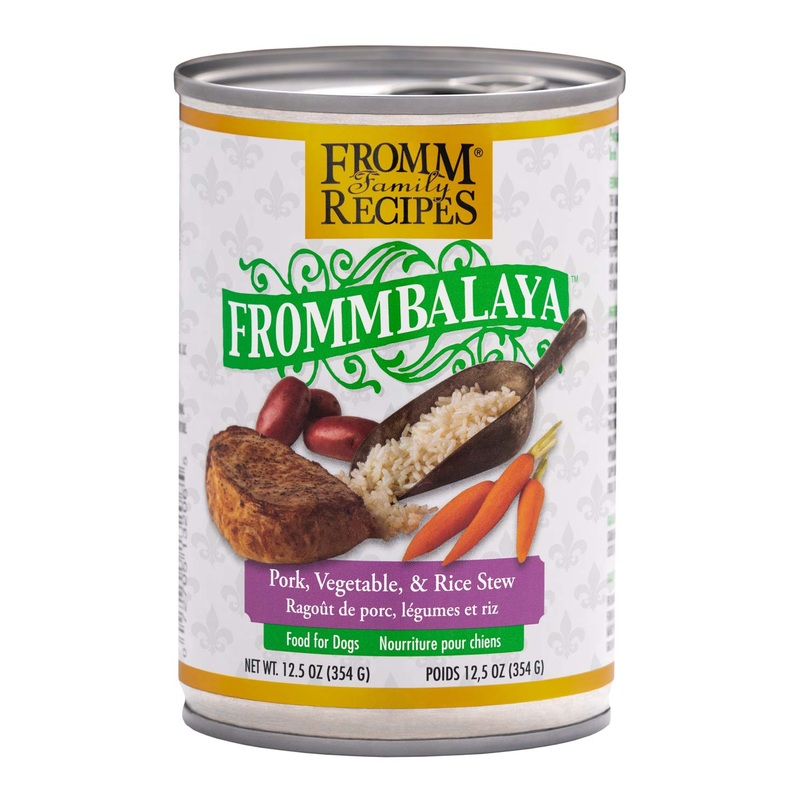 Fromm Family Recipes Frommbalaya Pork, Vegetable, & Rice Stew Dog Food 12.5-oz, Single Can