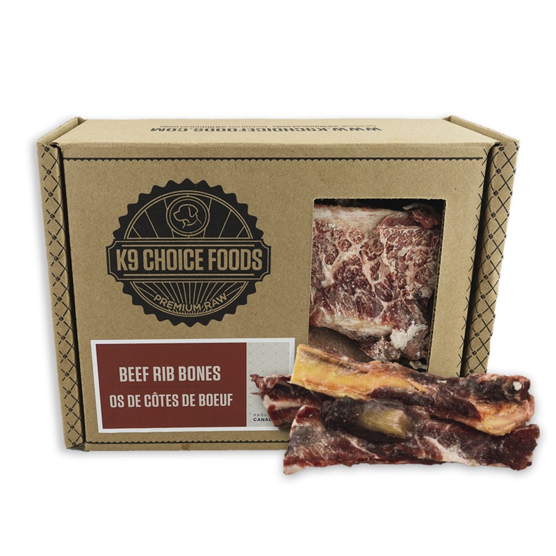 *In Store Only* K9 Choice Frozen – Beef Rib Bones 3lb