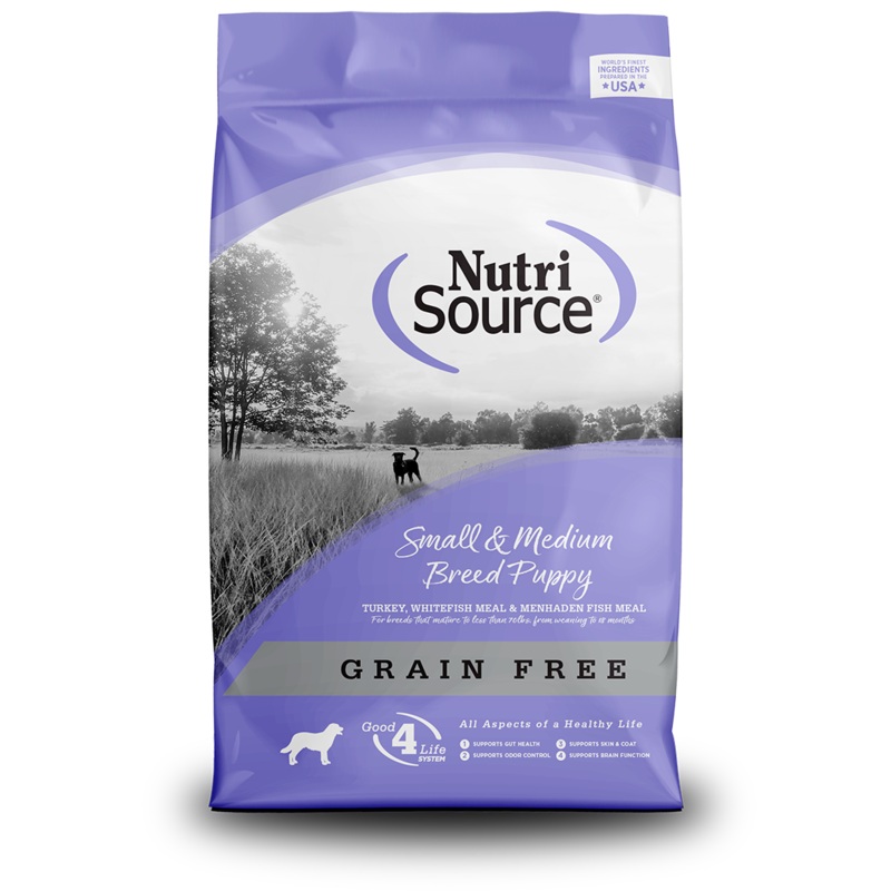 NutriSource Grain Free Small & Medium Breed Puppy Food