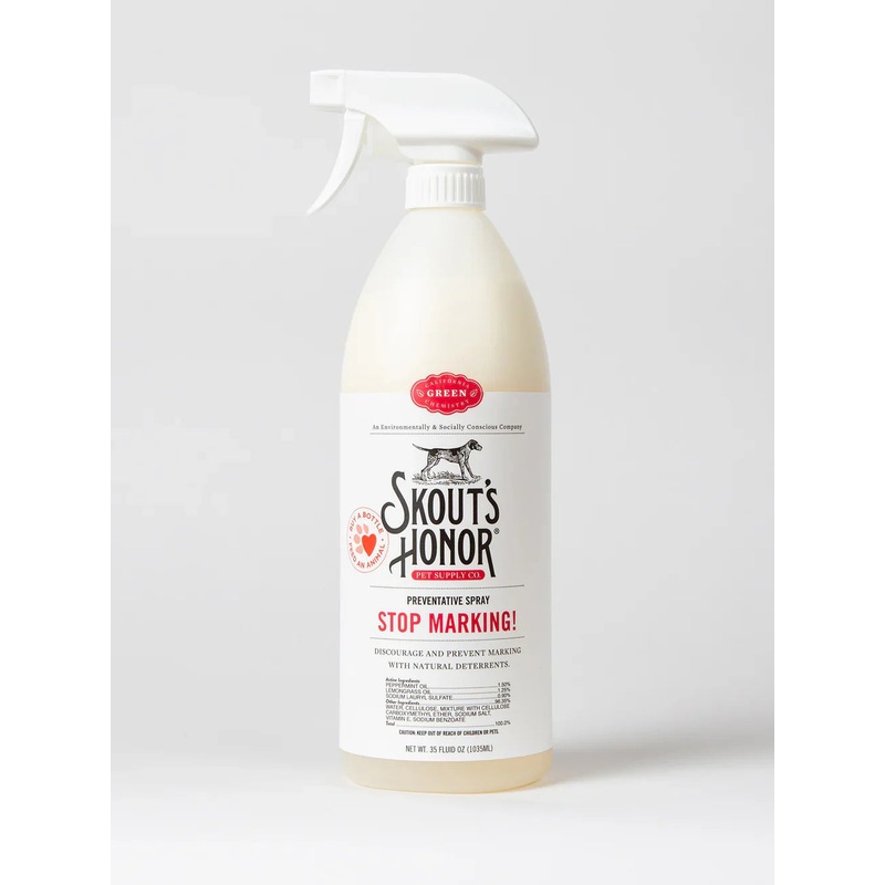 Skout’s Honor Stop Marking! Preventative Spray for Dogs (35 oz)