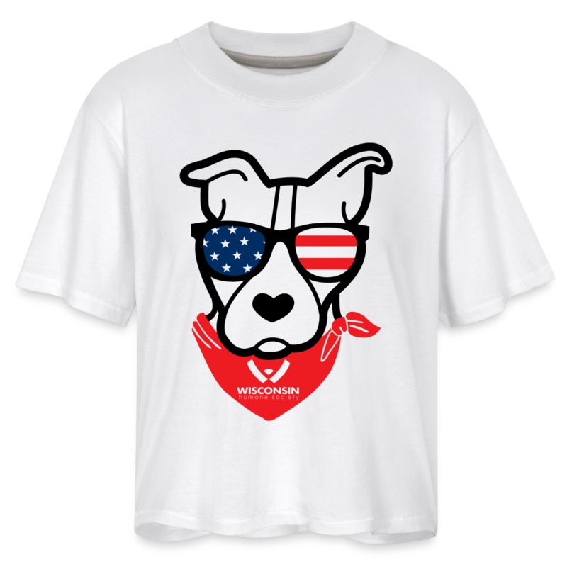 USA Dog Boxy Tee S