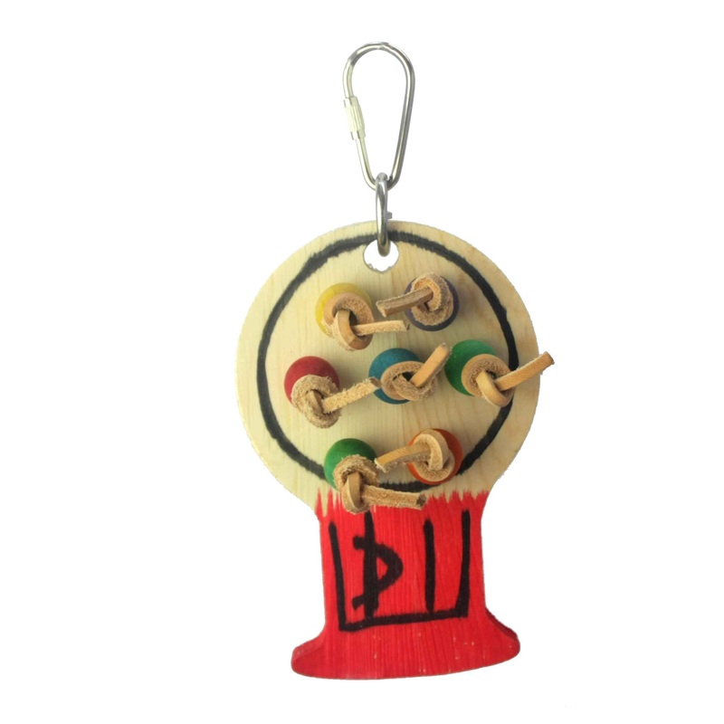 A&E Cage Small Gumball Machine Bird Toy
