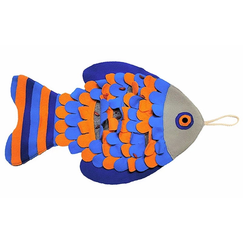 A Fishy Affair Snuffle Mat Mental Stimulation Dog Toy 18 in x 12 in