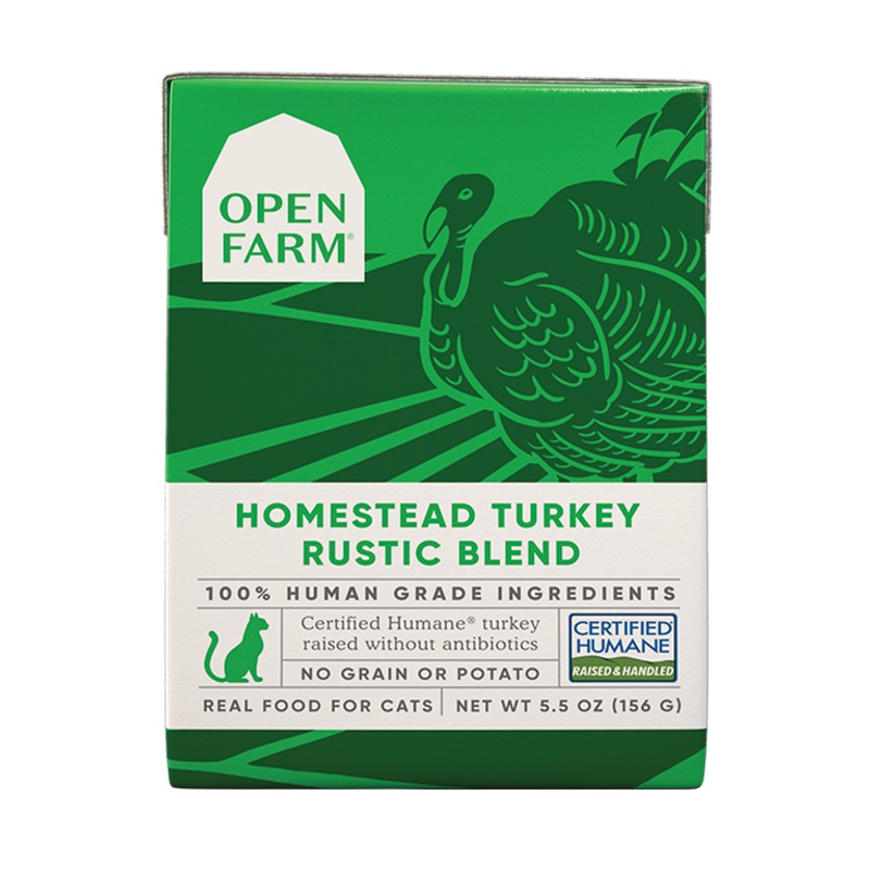 Open Farm Rustic Blends Cat foor 5.5oz Turkey