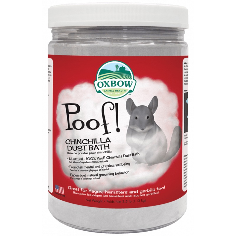 Oxbow Poof! Chinchilla Dust Bath