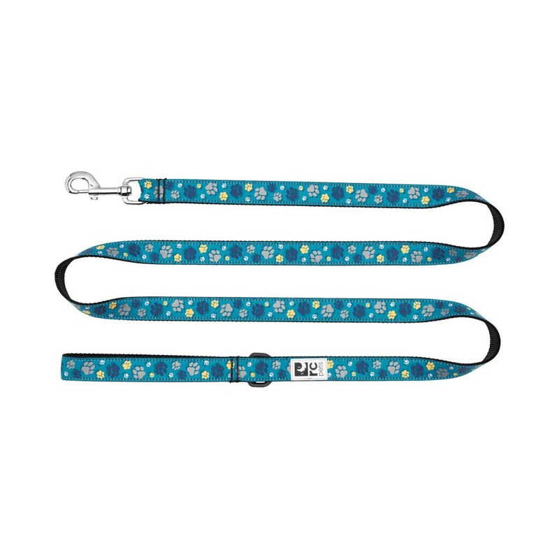 RC Pet Products Dog Leash 1″ x 6′ Fresh Tracks Teal