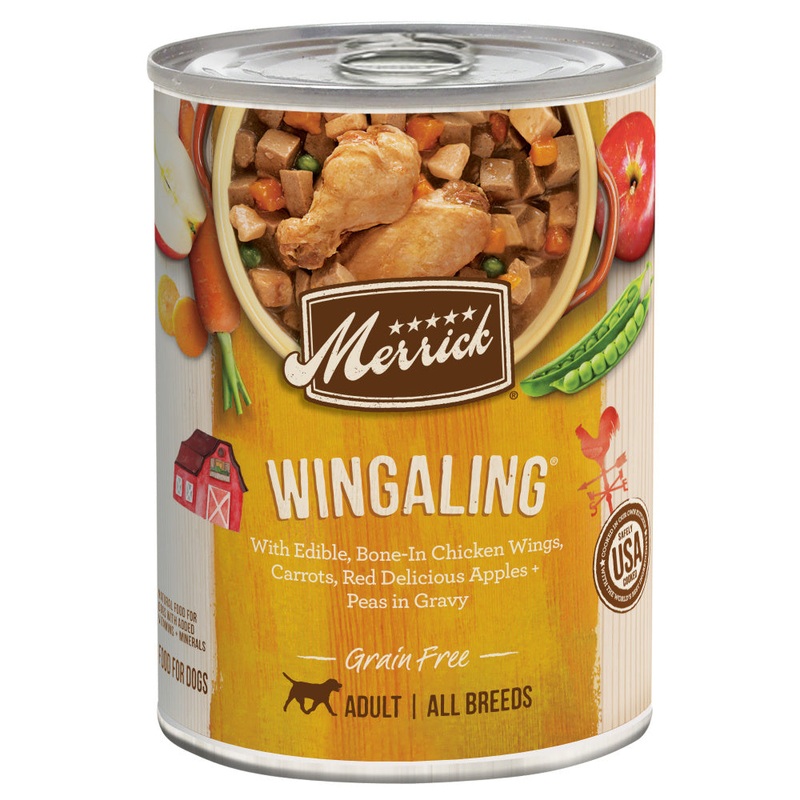 Wingaling Grain-Free Canned Dog Food 12.7 oz, case of 12