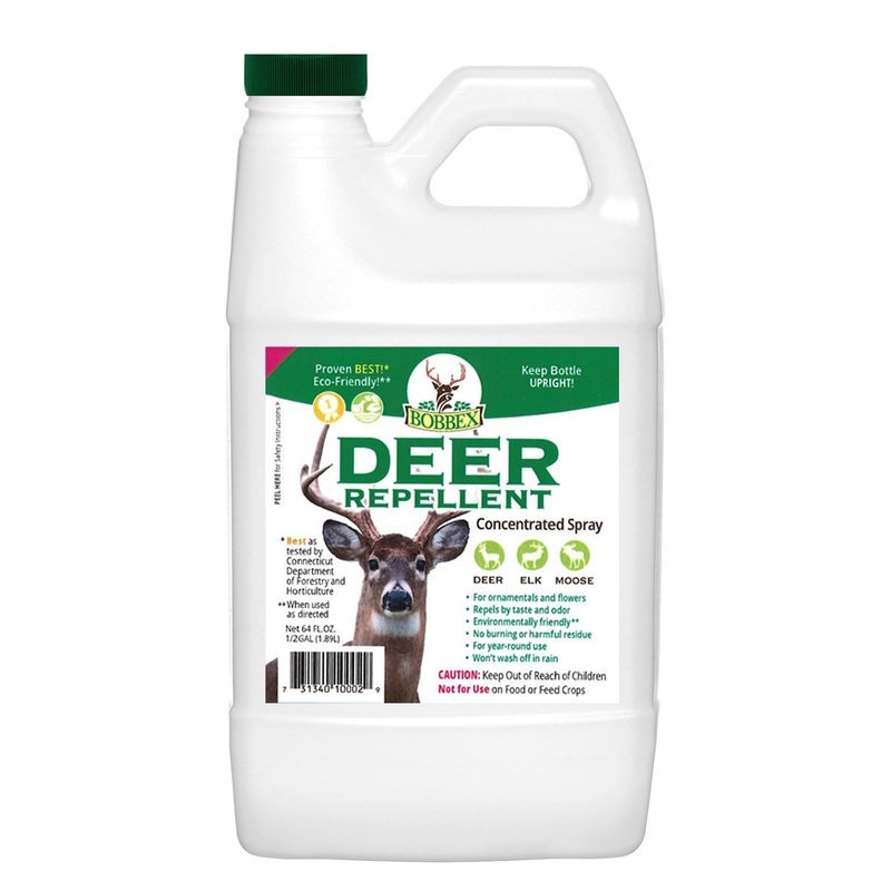Bobbex Deer Repellent Half Gallon Concentrated Spray