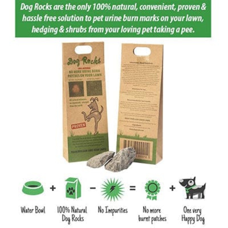 Dog Rocks Lawn Burn Patch Preventative Dog Rocks Lawn Burn Patch Preventative 200 gm