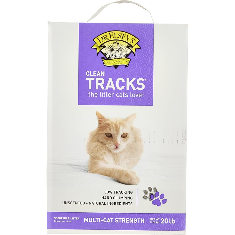 Dr. Elsey’s Clean Tracks Clumping Clay Cat Litter 20lb