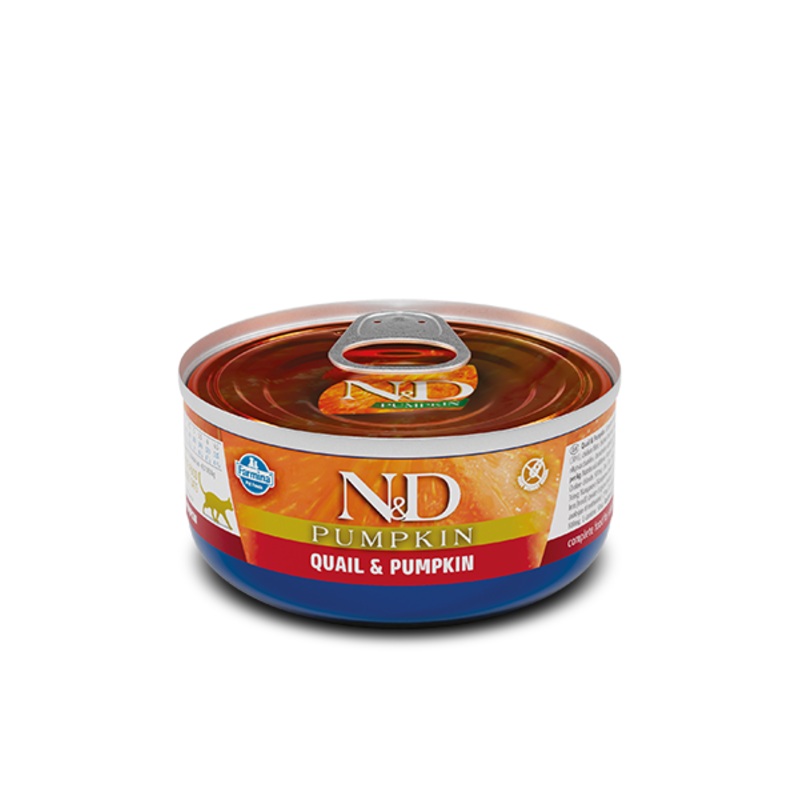 Farmina N&D Pumpkin Cat Quail & Pumpkin Recipe Wet Cat Food