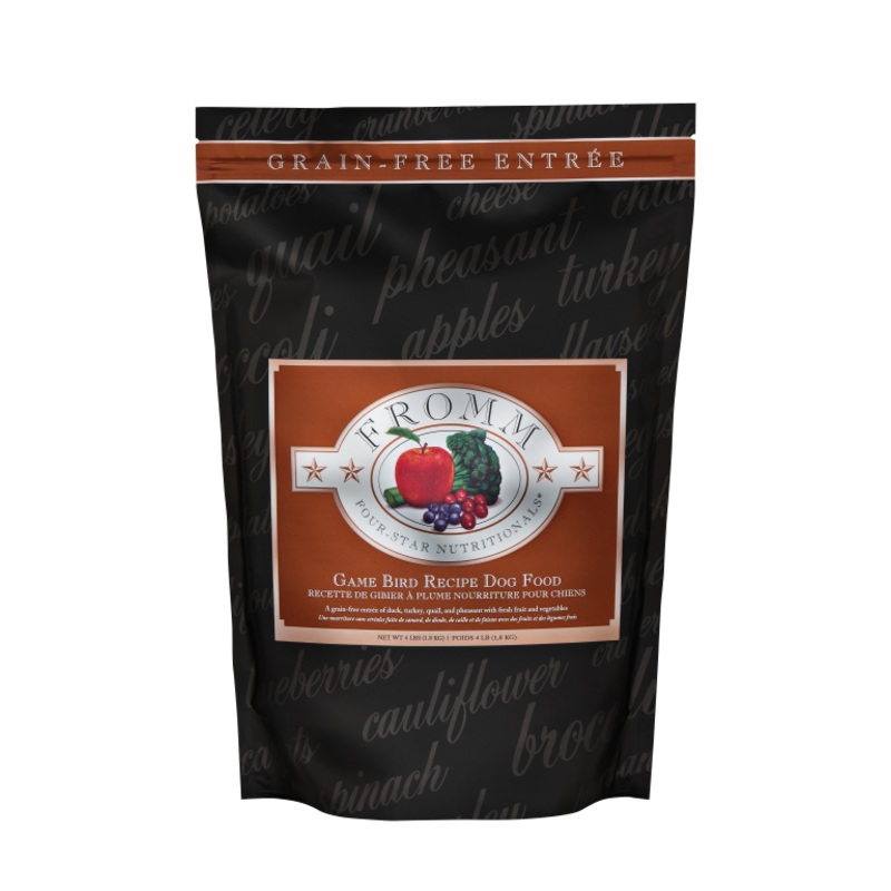 Fromm 4-Star Grain Free Game Bird 4 lb.