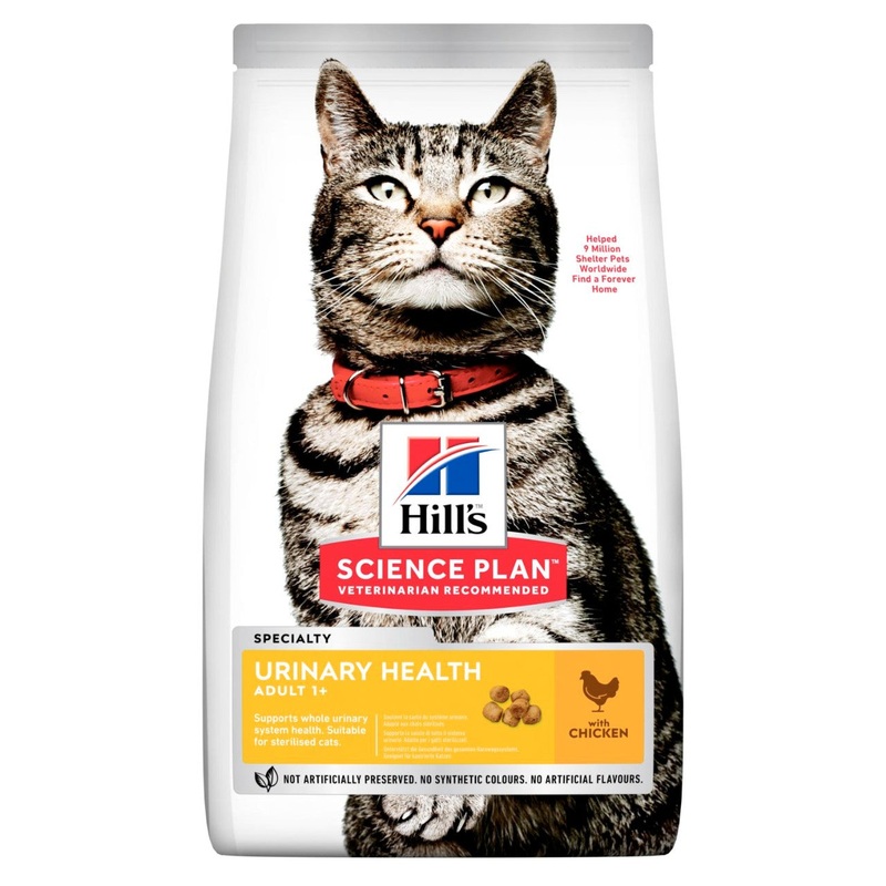 Hills Science Plan Urinary Health Adult Cat Food with Chicken (1.5kg)