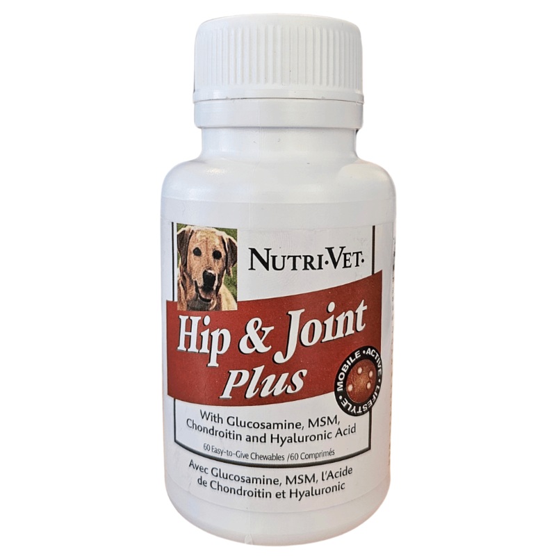 Nutri Vet – Hip & Joint Plus Chewable Tablets – 60 Pieces