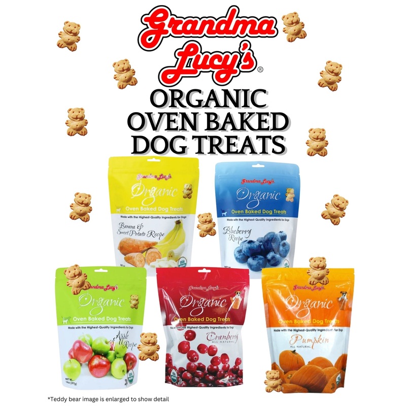 Organic Oven Baked Dog Treats | Grandma Lucy’s BLUEBERRY