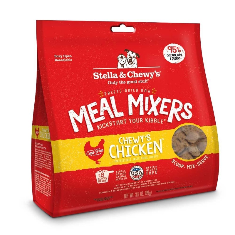 Stella & Chewy’s Freeze Dried Raw Chewy’s Chicken Meal Mixers Dog Food Topper