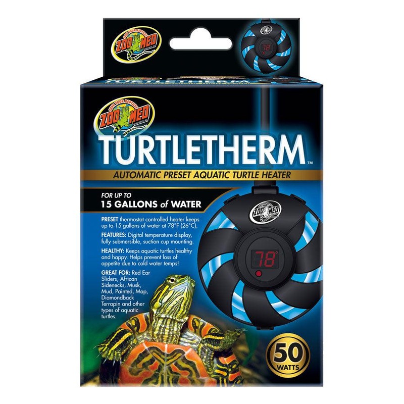 Zoo Med TurtleTherm Aquatic Heater 50w