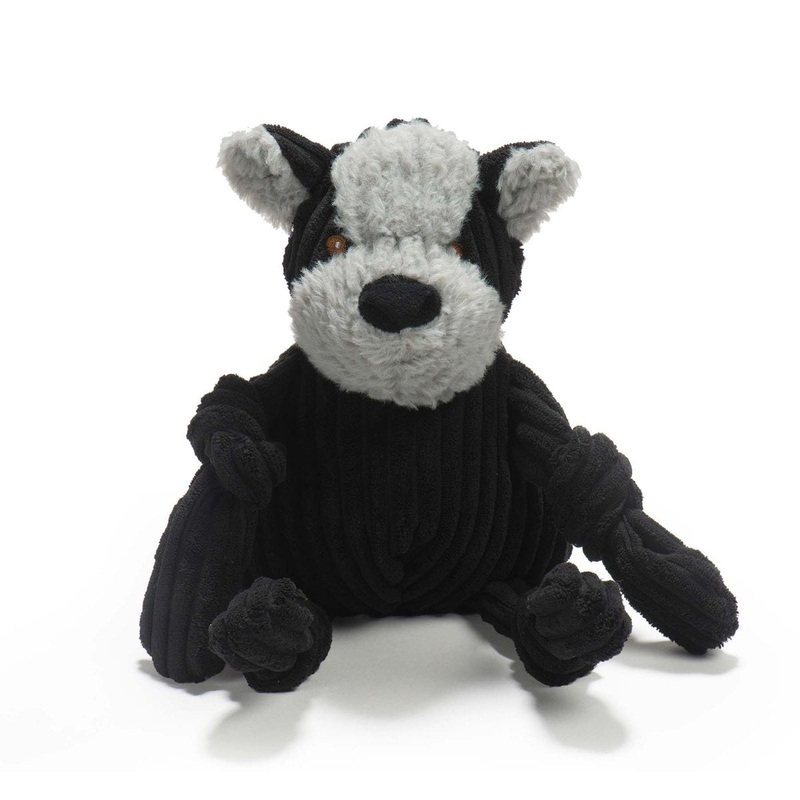 HuggleHounds HuggleMutt Bruiser Knottie Dog Toy