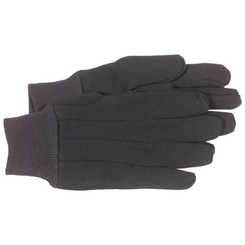 Boss Jersey Glove With Knit Wrist Brown, Large