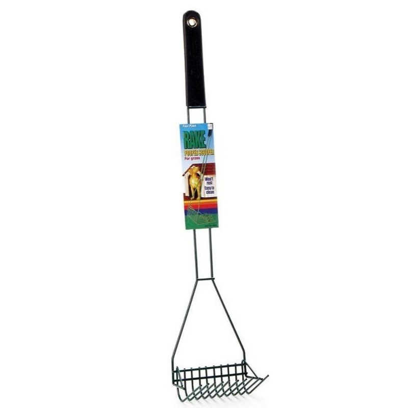 Four Paws Wire Rake Scooper for Grass