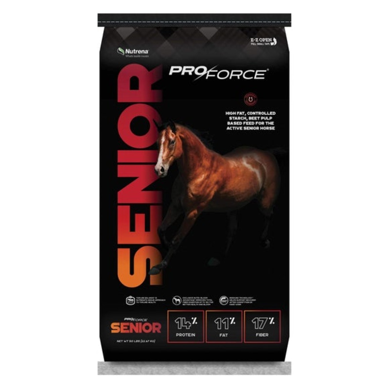 Nutrena ProForce Senior Textured Horse Feed 50 lb.