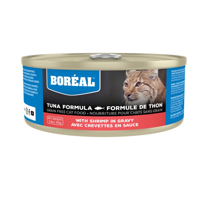 Red Tuna & Shrimp in Gravy Wet Cat Food (5.5oz) | BORAL