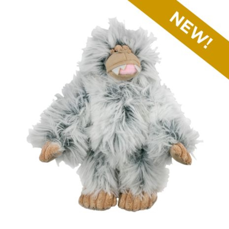 Tall Tails Mini Yeti With Squaker Dog Toy 7 / 8″