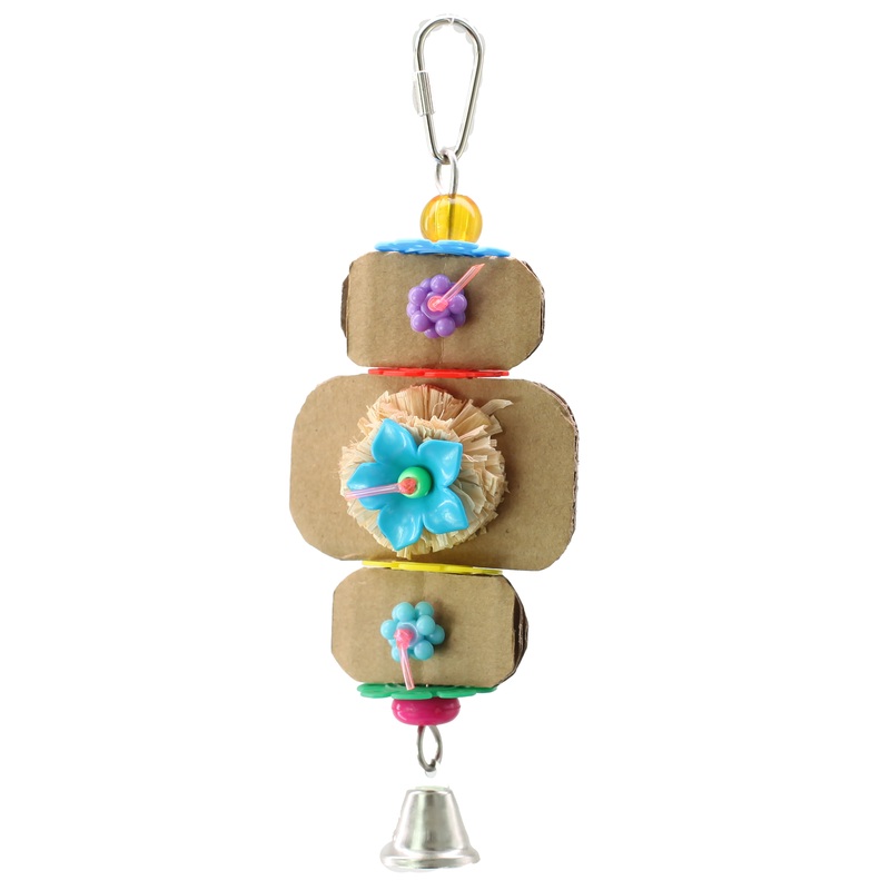 A & E Cage Happy Beaks Surfs Up Bird Toy 9.06 x 4.75 x 4.75 in.