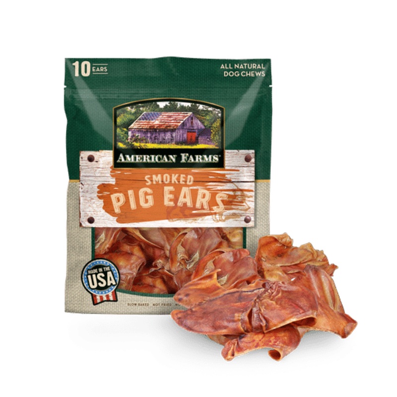 American Farms Pig Ear Smoked
