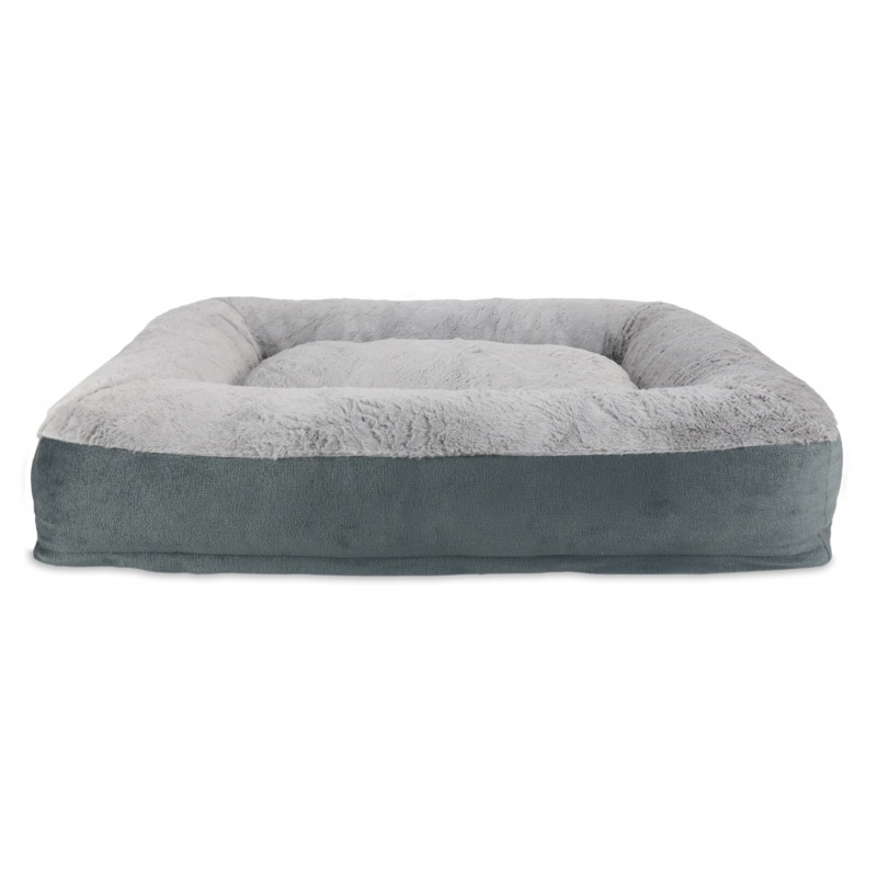 Arlee Pet Products Haarper Ortho Grey Rectangle Slumber Grey