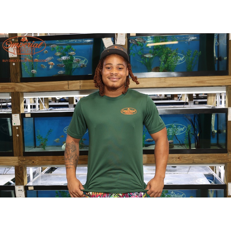 Forest Green Sport Imperial Tropicals Short Sleeve T-Shirt Forest Green Sport Extra Small
