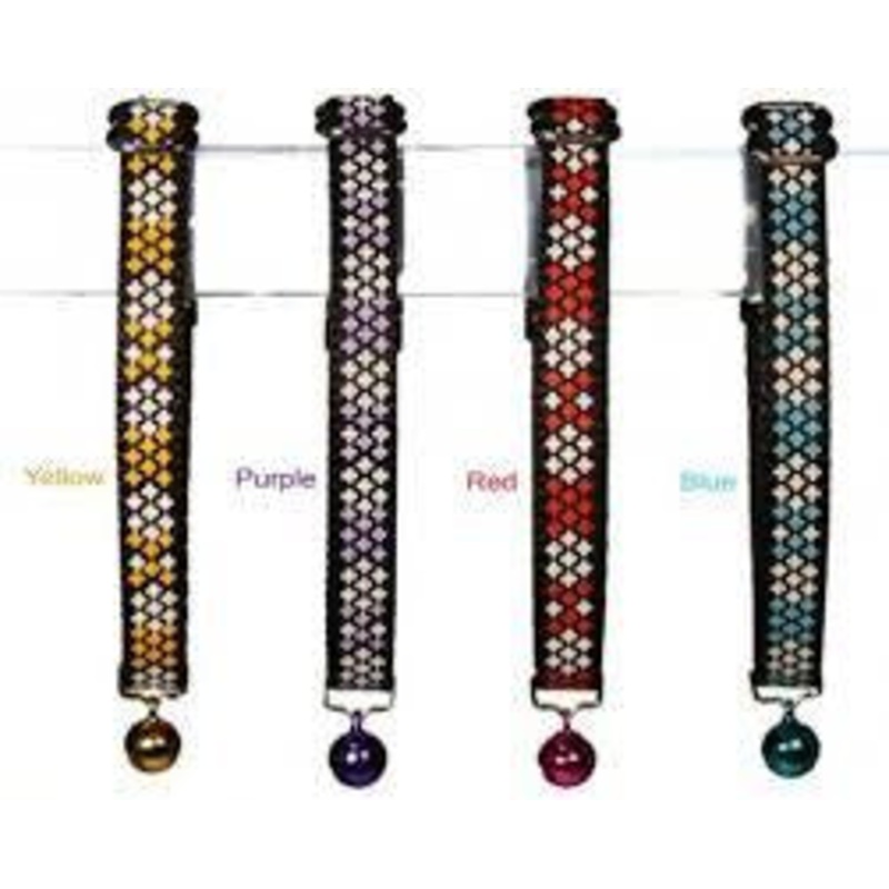 Goli Cross Reflective Cat Collar Yellow