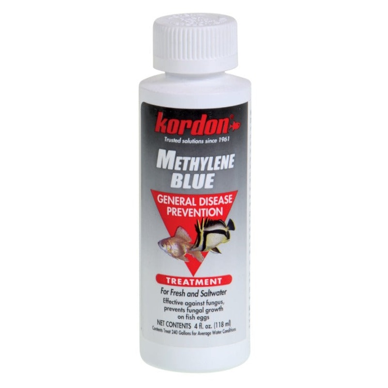 Kordon Methylene Blue 4 oz – Used by Fish Breeders!