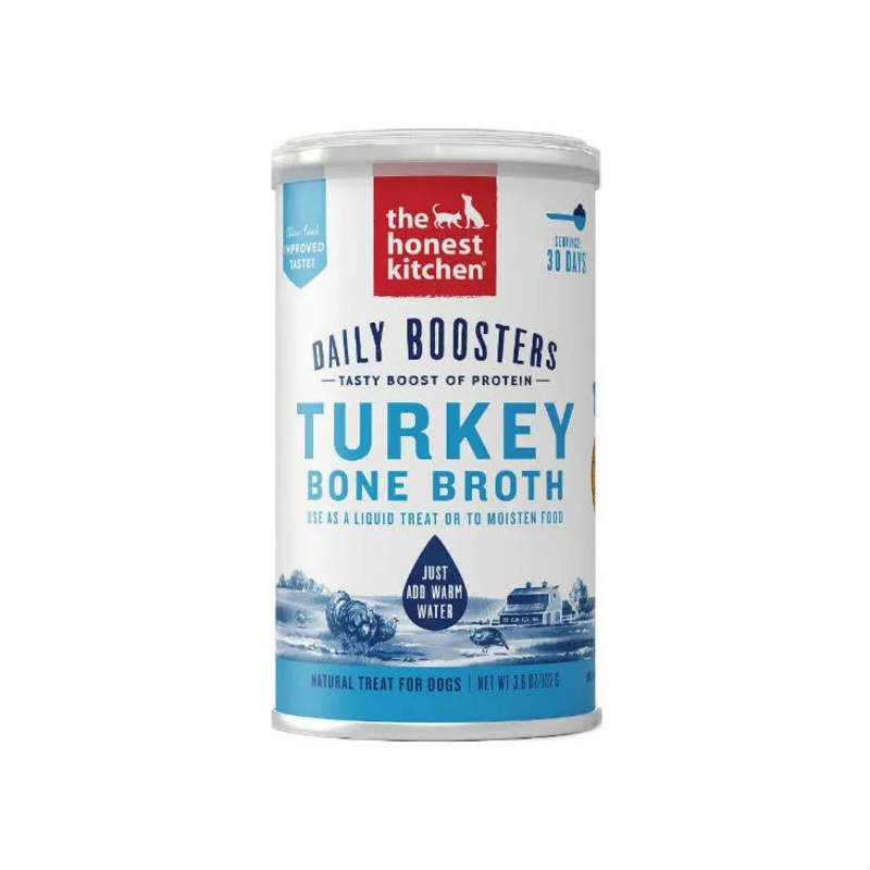 The Honest Kitchen Daily Boosters – Turkey Bone Broth 102g