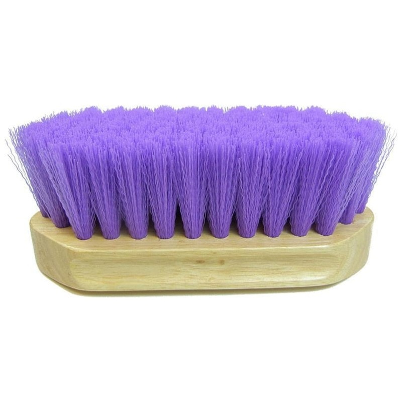 PONY BRUSH 6.5X2.25 INCH PURPLE