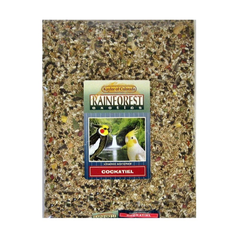 Kaylor of Colorado Rainforest Exotics Cockatiel Food 4 Lbs
